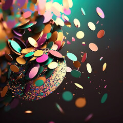 Bright & Cheerful Carnival Confetti: Add Some Sparkle and Color to Your Party with Our Festive Confetti Mix