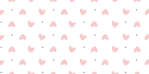 Cute and simple love pattern for background. Valentine wallpaper design