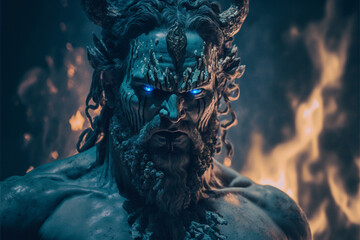 Hades Greek god of the underworld Generative AI
