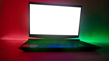 laptop computer with screen