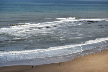 Cayton bay beach Scarborough England
