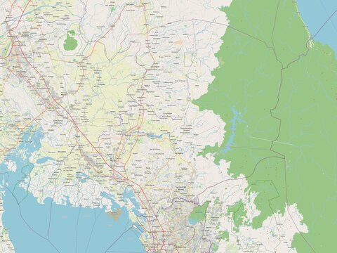 Bulacan, Philippines. OSM. No legend