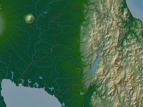 Bulacan, Philippines. Physical. No legend