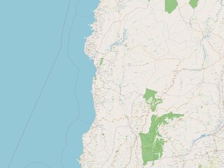 Obraz premium Ilocos Sur, Philippines. OSM. No legend