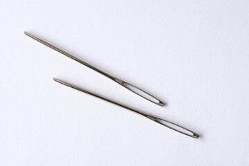 Two Sewing Needles