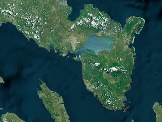 Sorsogon, Philippines. High-res satellite. No legend