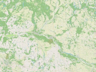 Kujawsko-Pomorskie, Poland. OSM. No legend