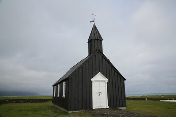 black church in iceland © Jamila