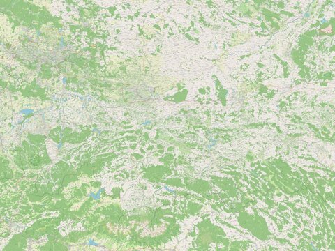Malopolskie, Poland. OSM. No legend