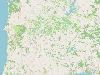 Beja, Portugal. OSM. No legend