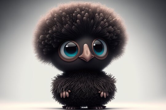 Cute Emu - Generative Ai