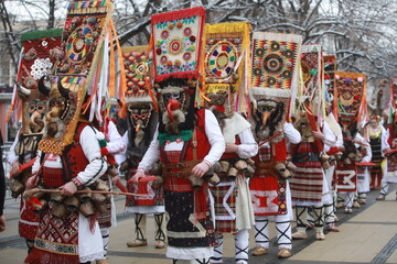 International masquerade festival Surva in Pernik, Bulgaria