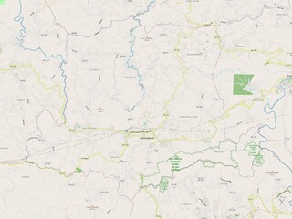 Barranquitas, Puerto Rico. OSM. No legend