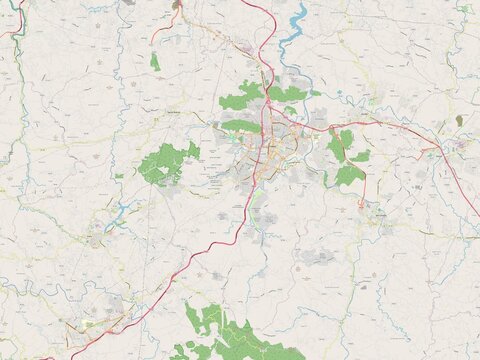 Caguas, Puerto Rico. OSM. No legend