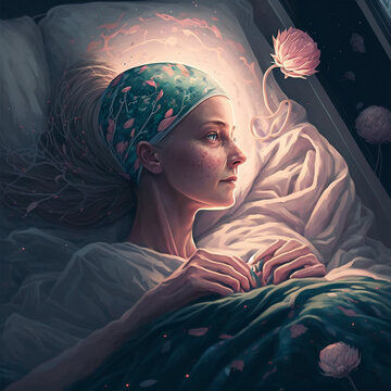 International Women's Cancer Day, using ai, non-existing person