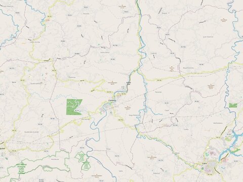 Comerio, Puerto Rico. OSM. No legend