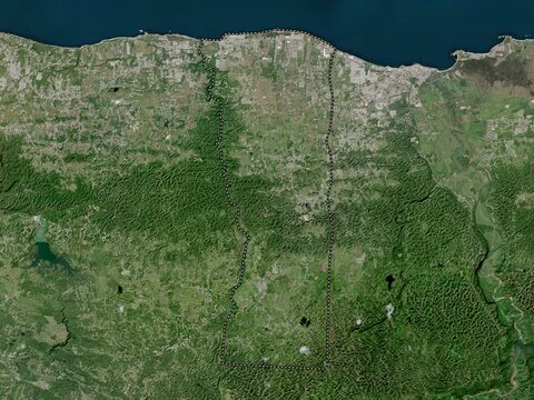 Hatillo, Puerto Rico. High-res satellite. No legend