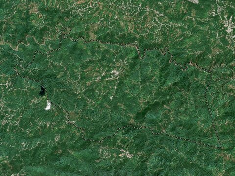 Las Marias, Puerto Rico. Low-res satellite. No legend