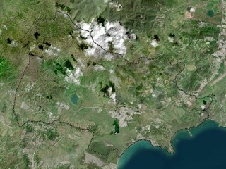 Naguabo, Puerto Rico. High-res satellite. No legend
