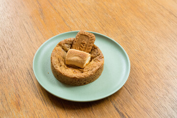Biscoff cookie marshmallow with Smores,Lotus biscuit.