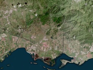 Salinas, Puerto Rico. High-res satellite. No legend