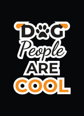 Vector text for dog lovers. Print, sticker. Vector elements.