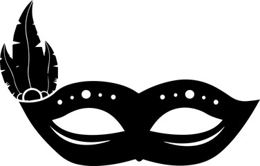 vector mask brazilian carnival event