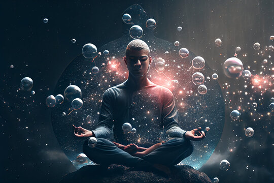 Transcendental Meditation and Concentration. AI generated