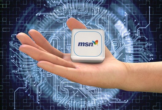 msn, social media background