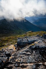 mist in the mountains