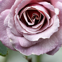 English rose, Generative AI, Flower Petals blooming up close