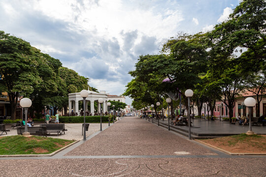 Itu, pra&ccedil;a Padre Miguel ou pra&ccedil;a Matriz - S&atilde;o Paulo, Brasil