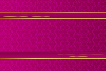 Modern luxury abstract background with golden line elements. modern pink background for design