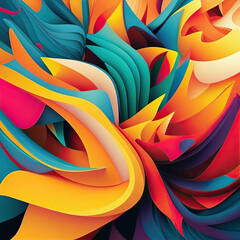 Abstract Colourful Background