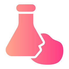 flask gradient icon