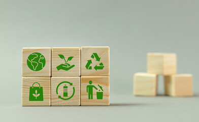 Earth day, protection of planet earth, natural energy, recycling, ecological transformation of the...