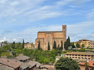church in Siena, Italy