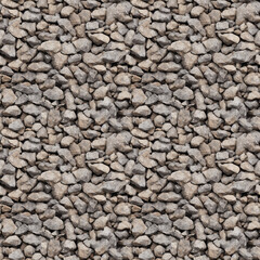 Surface of hematite rubble, stone texture.. Seamless background