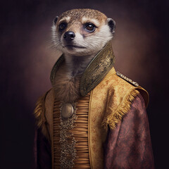 animals wearing really expensive people clothes