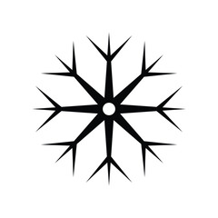 snowflake icon vektor