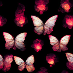 butterfly pattern, Gerative IA