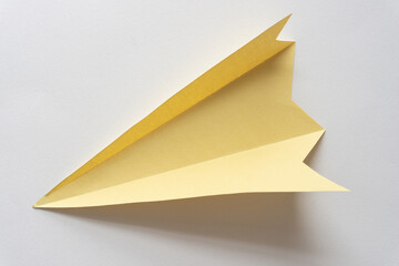 cut and folded paper shape