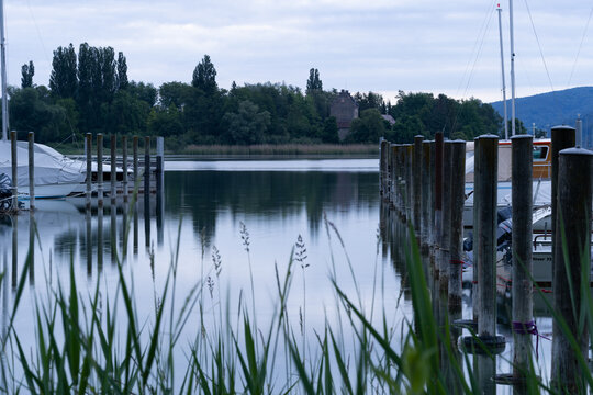 Strandbad Eschenz Sonnenaufgang