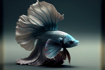 Fototapeta premium siamese fighting fish