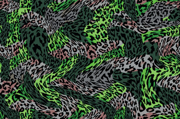 abstract animal skin pattern vector	