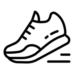 Shoes line icon
