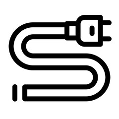 Cable line icon