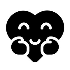Heart glyph icon