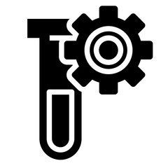 Experiment glyph icon