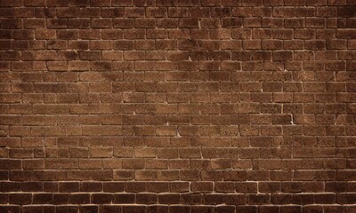 Fototapeta na wymiar red brick wall texture background created with generative AI